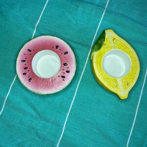 PartyLite Fruit Votive Holders